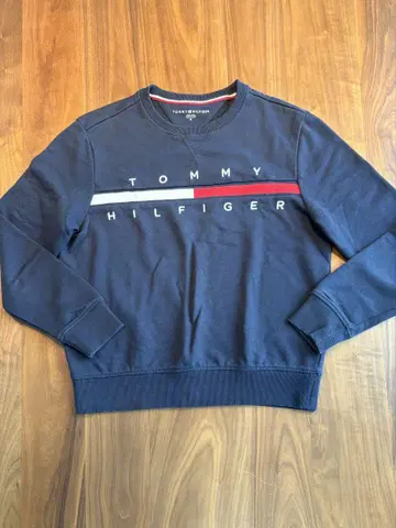 TOMMY HILFIGER 네이비 트레이너