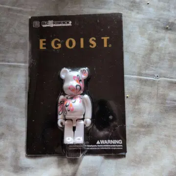 EGOIST BE@RBRICK 화이트 꽃무늬