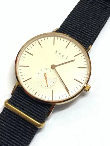 R7-2373 knot CS-36 아날로그 손목시계 골드/블랙