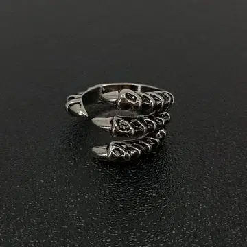 빈티지 실버 네일 발톱 드래곤 용 반지 링 11호