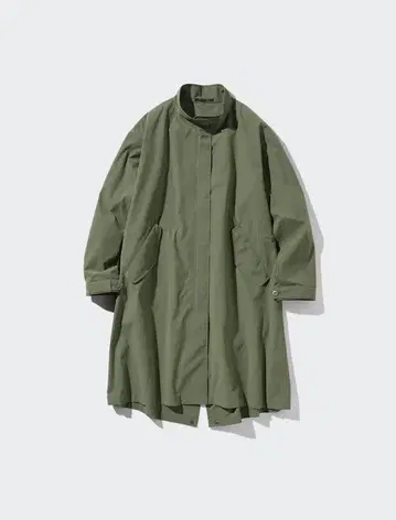 UNIQLO 유니클로 모즈 코트 M 카키