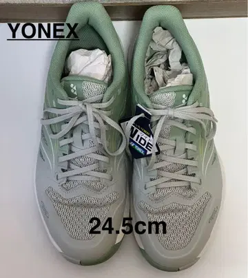 YONEX 24.5cm 에어러스 대쉬 와이드 테니스화 옴니 클레이