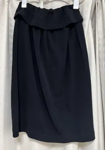 요건 레일 스커트 허리밴딩