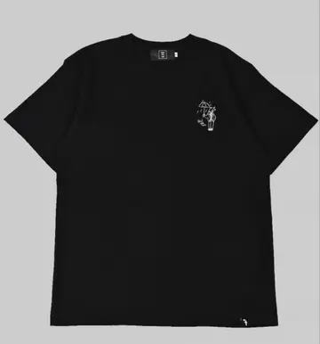 hisheravec Embroidery S/S Tee [블랙]