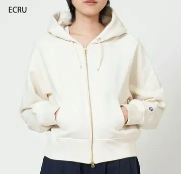 Orcival ECRU 풀 집업 후드티 사이즈 1