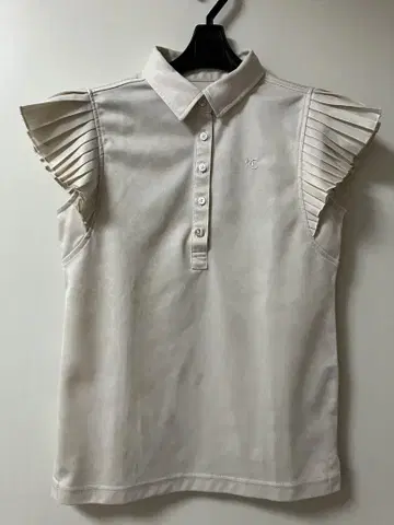 [새상품급] 캘러웨이 골프 로드샵 프릴 소매 피케 셔츠 S 사이즈