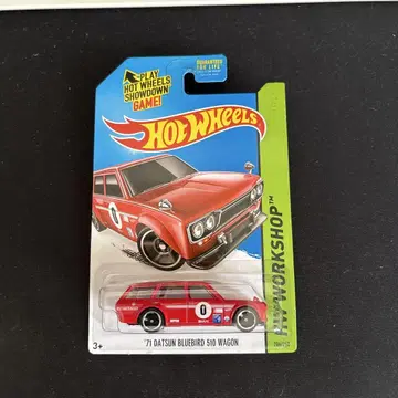 '71 Datsun Bluebird 510 Wagon 빨간색