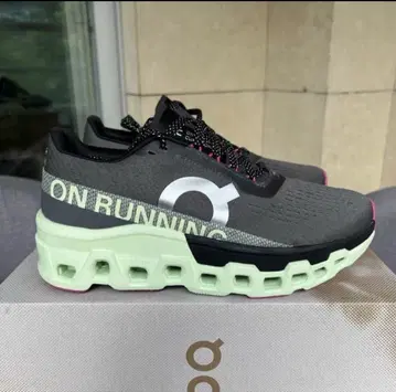 ON cloudmonster 2 러닝화 그레이/민트