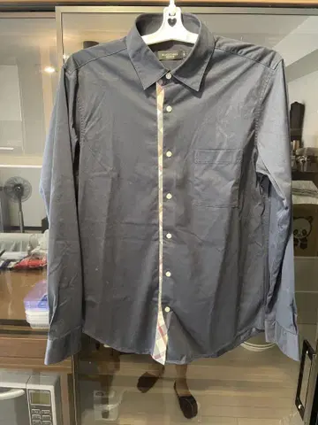 BLACK LABEL CRESTBRIDGE 긴팔 셔츠 M 네이비