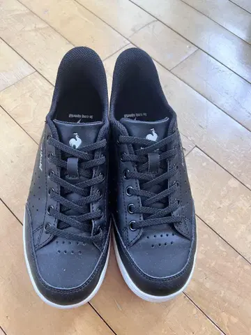 le coq sportif 블랙 스니커즈