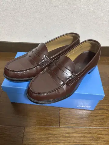 HARUTA 4514 로퍼 24.5cm 브라운