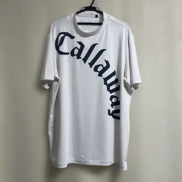 Callaway 골프 모크넥 셔츠 화이트 4L