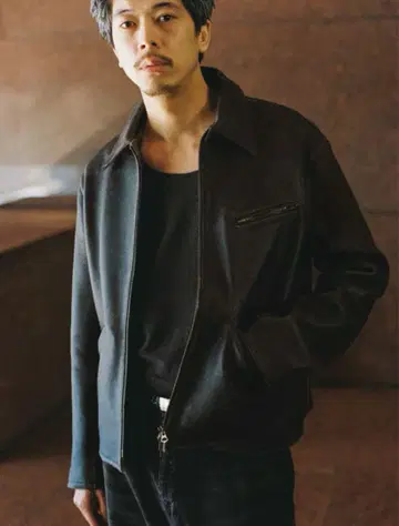 LIDNM VINTAGE WASHED LEATHER ZIP L