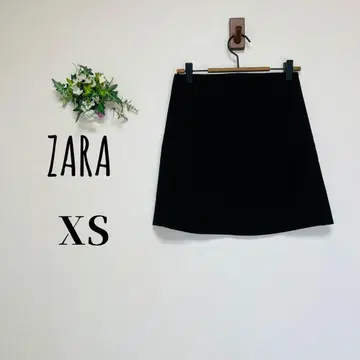 ZARA 자라 (XS) 미니 스커트 무지 심플