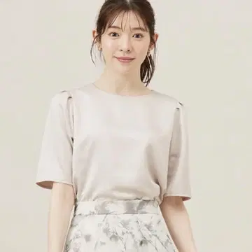 애니시스 새틴 풀오버 블라우스