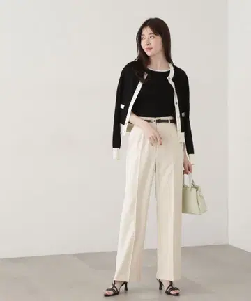 프로포션 바디 드레싱 벨트 팬츠