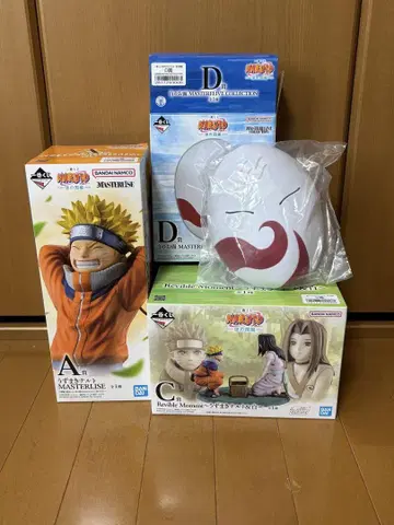 제일복권 NARUTO 파도의 나라 편 피규어