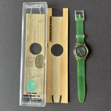 SWATCH EARTH SUMMIT 92 기념 모델 스켈레톤 SAK102