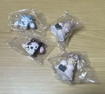 [미사용 새상품] 산리오 발레 리본 피규어 3점
