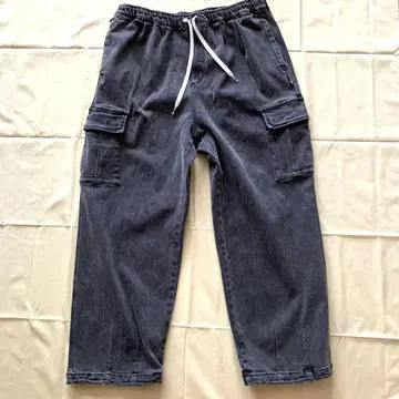 DC SUPER WIDE CARGO PANT 다크 그레이