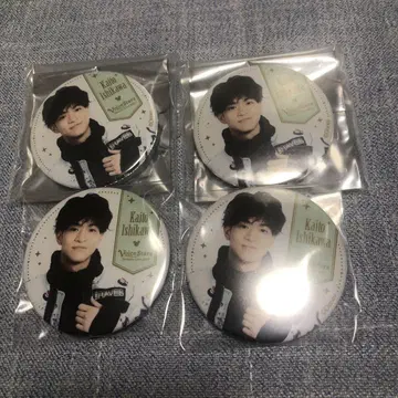 이시카와 카이토 목소리의 왕자님 캔뱃지 4개 세트