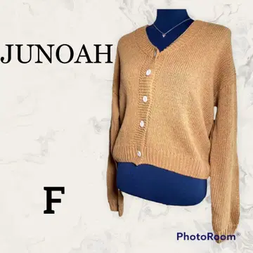 [JUNOAH] 쥬노아 가디건 F 뜨개질 예쁜 새상품급 크롭