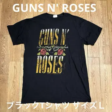 GUNS N' ROSES 블랙 셔츠 사이즈 L
