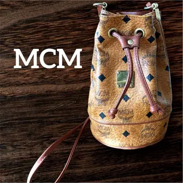 [빈티지] MCM 비세토스 복조리 숄더백 원통형 백