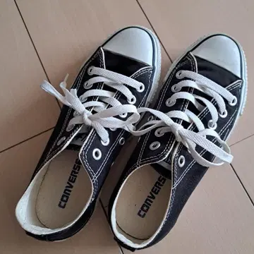 CONVERSE ALL STAR 블랙 스니커즈