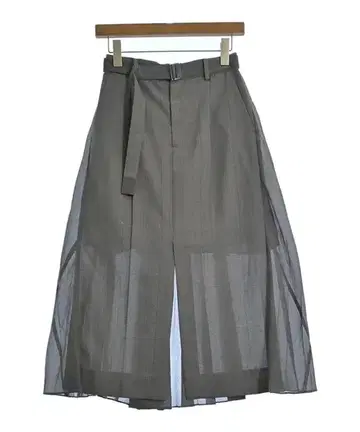 sacai 롱 맥시 스커트 여성용