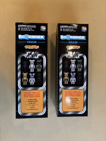 BE@RBRICK CHASE STAR WARS 2 BOX c