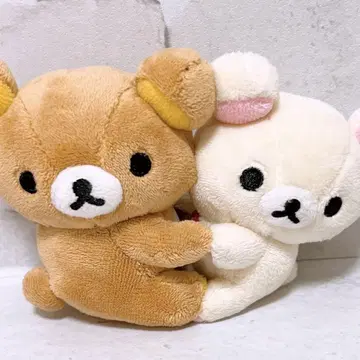 리락쿠마 LOVE LOVE 안아주는 봉제 인형 마스코트