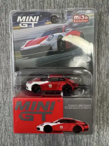 MINIGT 포르쉐 911 (992) 까레라 S 세이프티카