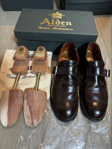[새상품급] Alden N9001 몽크 스트랩 쉘 코도반 시가
