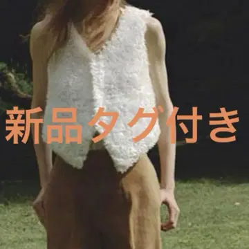 택 포함 새상품 bibiy. TEDDY VEST TOP
