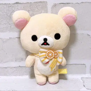 산엑스 리락쿠마 세련된 시트러스 봉제인형 코리락쿠마