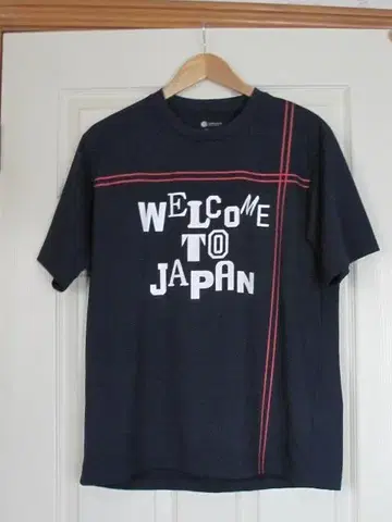 레어 PAN AM 미즈노 WELCOME TO JAPAN 티셔츠 네이비
