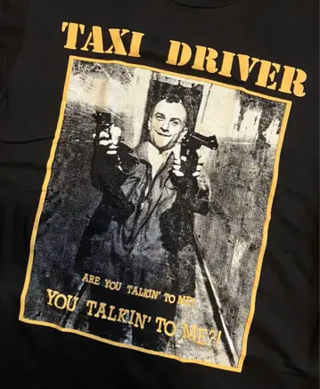 TAXI DRIVER 무비 T셔츠 Vintage 90s XL 사이즈
