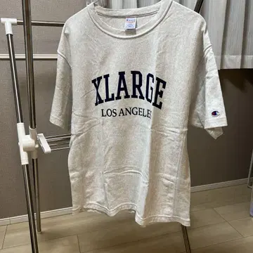 champion x XLARGE 그레이 티셔츠 숏팬츠 세트