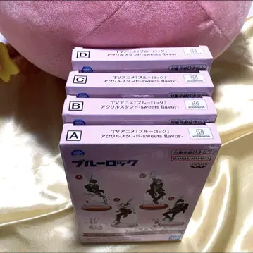 블루 록 sweets flavor 아크릴 스탠드 전4종 컴플리트
