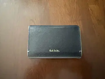 Paul Smith 블랙 가죽 명함지갑