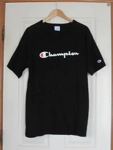 Champion 블랙 티셔츠 XX-LARGE