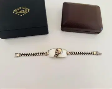 최종 가격 인하 앳라스트 실버 팔찌 스컬 10K