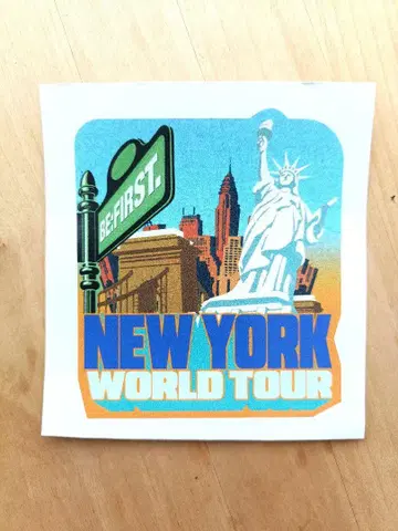 BE:FIRST World Tour 월드 투어 뉴욕 스티커