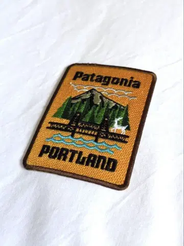 PORTLAND점 한정판 Patagonia 와펜