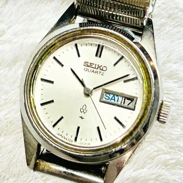 세이코 SEIKO 데이데이트 여성용 손목시계 작동 실버 4326