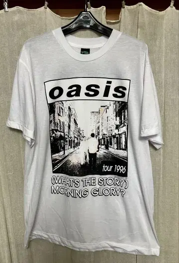 OASIS 티셔츠 1996년 투어 미국제