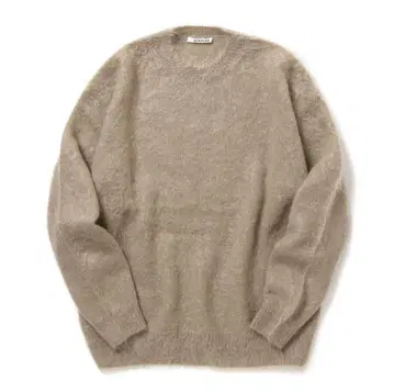 AURALEE BRUSHED SUPERKID MOHAIR KNIT 5