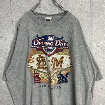 CSA 00년대 MLB 메이저리그 팀 로고 빅 사이즈 티셔츠 2X