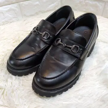 CIASENSE 비트 로퍼 통굽 로퍼 25cm 블랙
